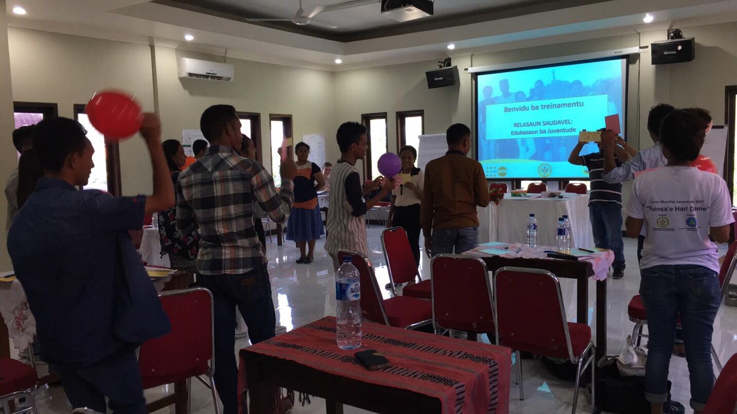 Pilot training in Dili, Timor-Leste