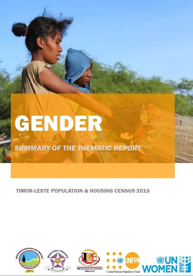 Summary of 2015 Census thematic report on Gender 