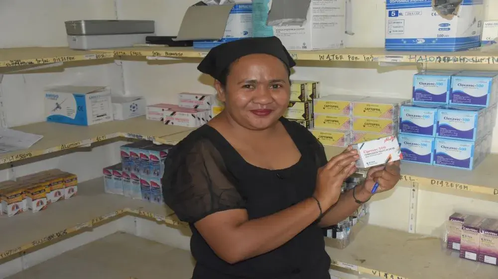 Upscaling distribution of health supplies in Timor-Leste through mSupply digital system