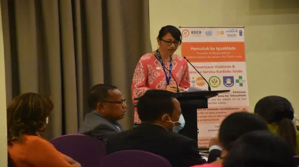 UN agencies strengthen capacity of the health sector in Timor-Leste to effectively provide quality essential health services for Gender-based Violence survivors 