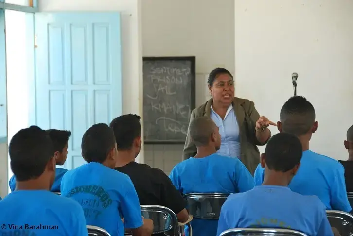 SEPI and UNFPA deliver Anger Management Training for Becora Prisoners