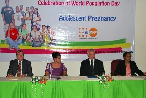 World Population Day 2013 in Timor-Leste