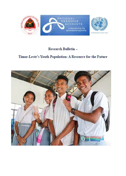 National Transfer Accounts - Timor-Leste's Youth Population: A Resource for the Future